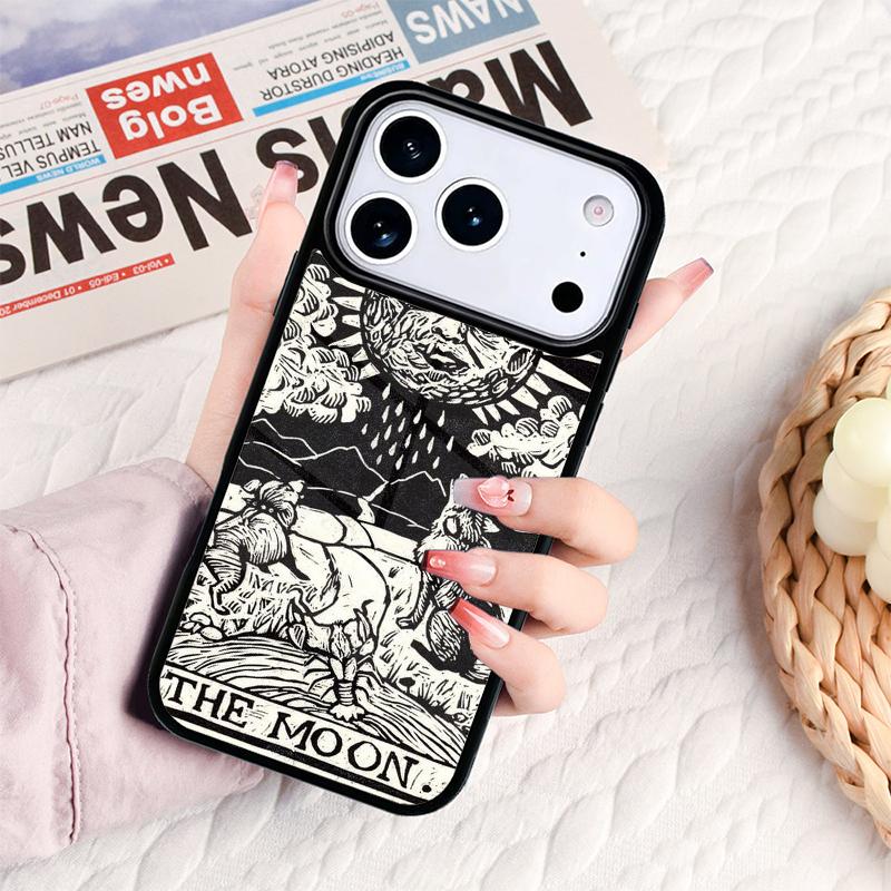 The SUN Tarot card Phone Case For IPhone 17 16e 15 14 13 12 11 Pro Max Air Mini Soft Protective Cover