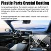Interior Plastic Restore Parts Retreading Agent Crystal Coating Wax Renewed Long-lasting Liquid Car Maintenance