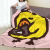 Kiiroitori Baby Chick Funny Meme  Blankets Fleece Sofa Throw Blanket Super Soft for Couch Bedding Travel Throws Bedspread Quilt