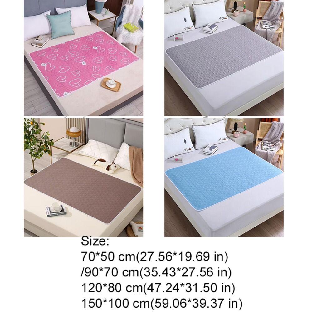 Washable Menstrual Leak-Proof Sheet Pad Waterproof Adult Incontinence Pads  The Elderly and Infants
