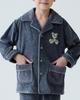 Lulu Niu Boys' Thickened Fleece Pajama Set for Autumn and Winter