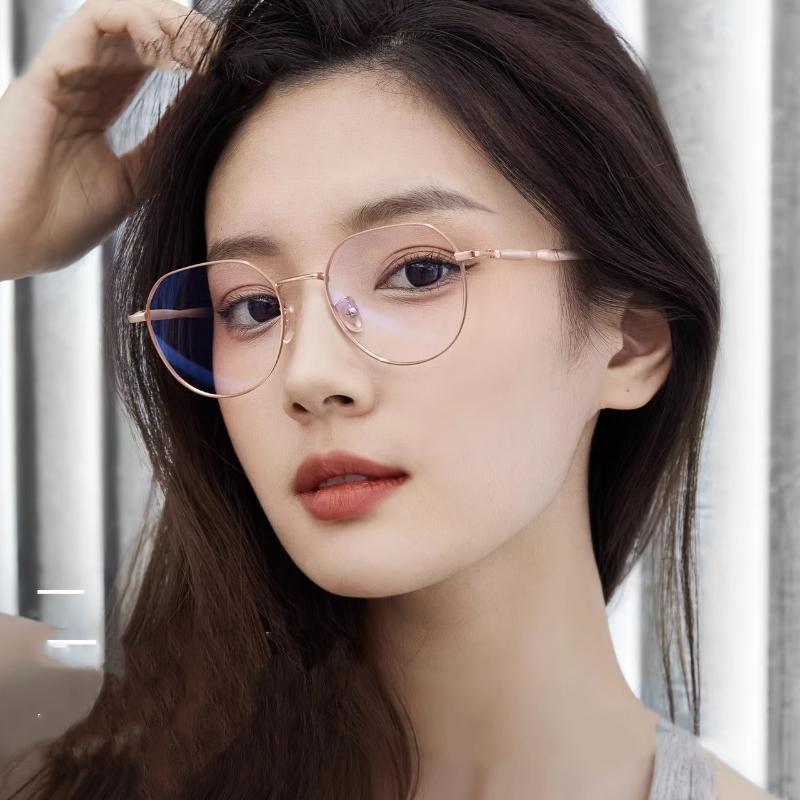 5PCS Anti-Radiation Anti Blue Ray Eyeglasses Replaceable Lens Computer Glasses Oval Frame Women Men Unisex