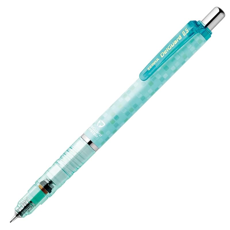 

zebra mechanical pencil delgado 0.5mm square blue green P-MA85-N2-SQBG