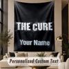 Custom Text Tapestry The Cure Print Wall Tapestry Indoor Living Room Wall Decor