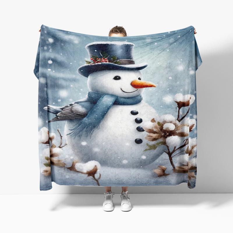 Wohndekoration Plüsch Überwurf Sofadecke Tagesdecke Bett flauschig weiche Decken Dekor Plaid Modern Halloween Frohe Weihnachten Winter