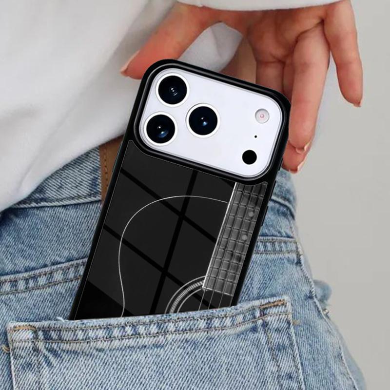 Music Guitar Phone Case for iPhone 17ProMax 12 13 14 15 16e 17 Pro Max Plus Air Cover