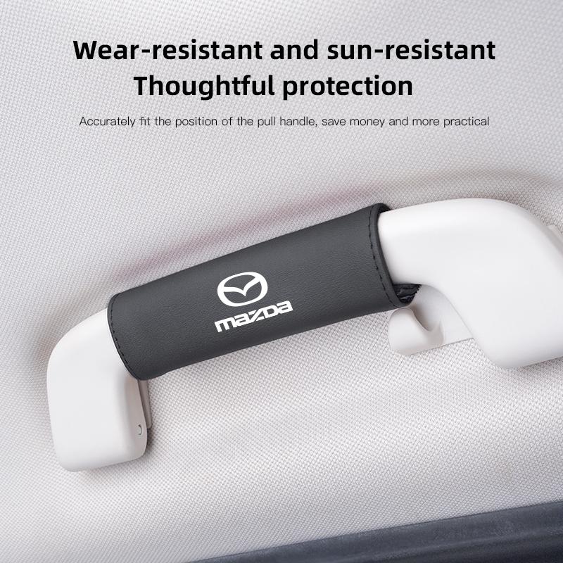 For Mazda 3 6 CX5 2 CX30 CX3 CX9 MX5 RX8 Demio Car roof and door handle protective cover anti slip car interior product FF13