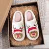 Christmas Grinch Cotton Slippers for Men & Women - Cozy Winter Furry Footwear