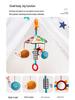 Happy Monkey Stroller Hanging Wind Chime - Baby Bed Bell & Soothing Rattle Toy
