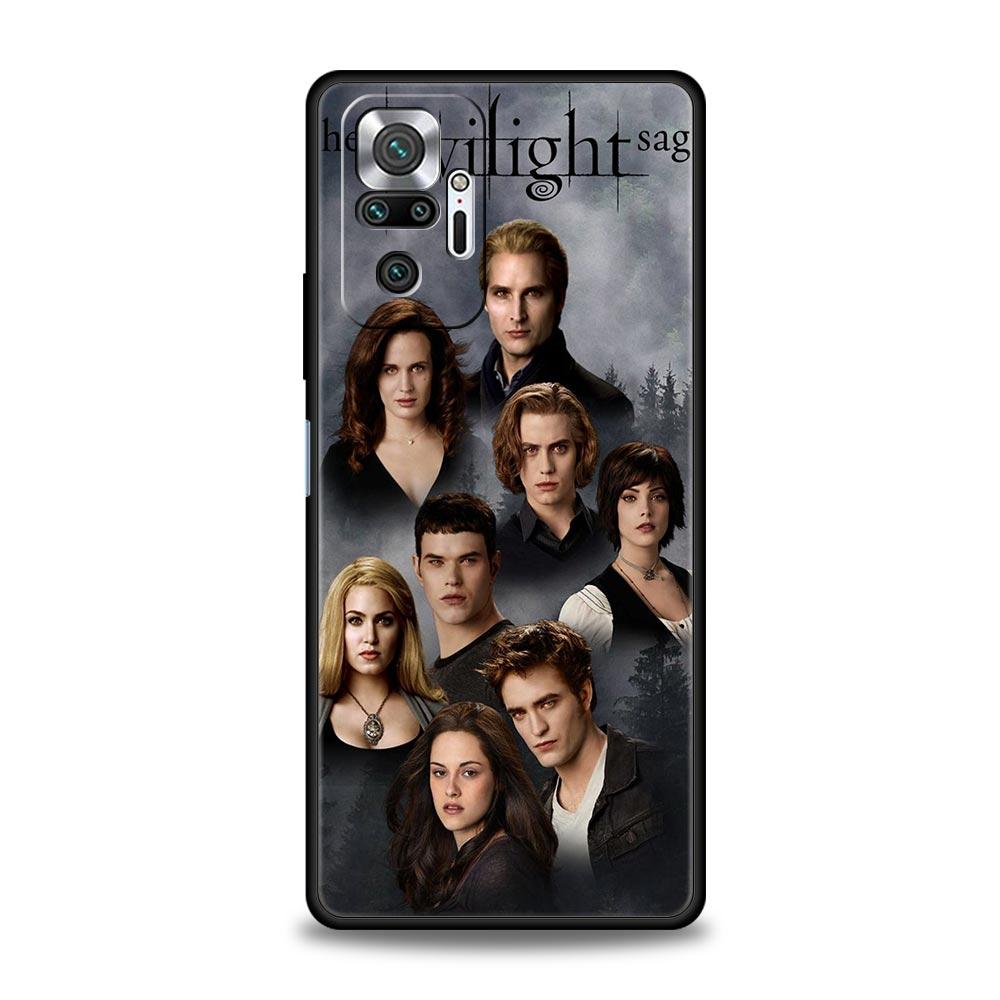 

Phone Case For Xiaomi Redmi Note 13 12 5G 9S 9 8 10 11 Pro 9T 13C 12C 10C 9C 9A 7 Pro Soft Silicone Cover Twilight Saga Redmi Note 8