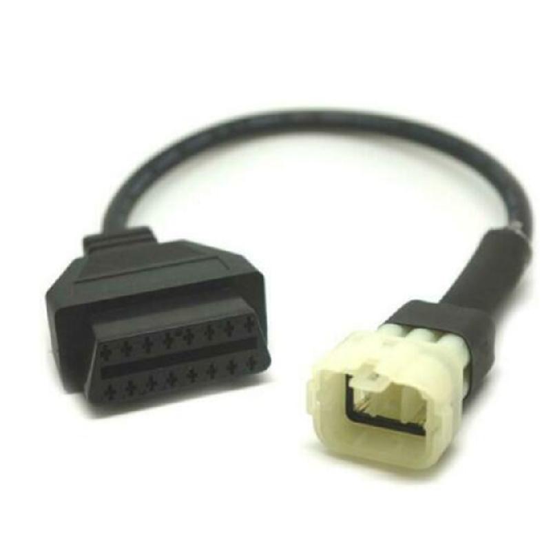 6 Pin to 16 Pin OBD2 Female Adapter Cable for Duke/RC Motorbike CAN BUS ECU