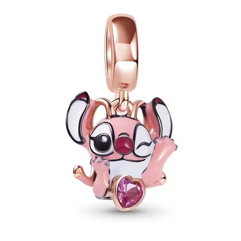 New In Charm  Cheshire Cat Charm Beads Suitable For Original Women Stitch Bracelet Necklace Pendant Jewelry Holiday Gifts