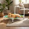 Removable Elevated Cat Bed Non-Slip Breathable Pet Cool Nest Moisture-proof Sturdy Frame Cat Sleeping Bed Four Seasons Home