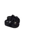 Popular Xiaoxiang thick-soled fluffy slippers for women to wear in spring and autumn, advanced sense 2025 new European high-heeled fluffy