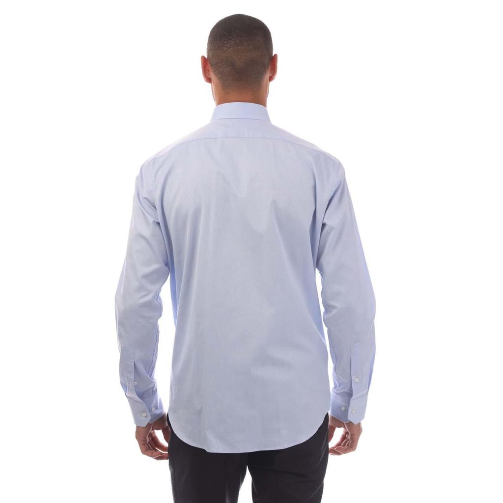 Hugo Boss Mens H-Joe Cotton Spread Collar Shirt
