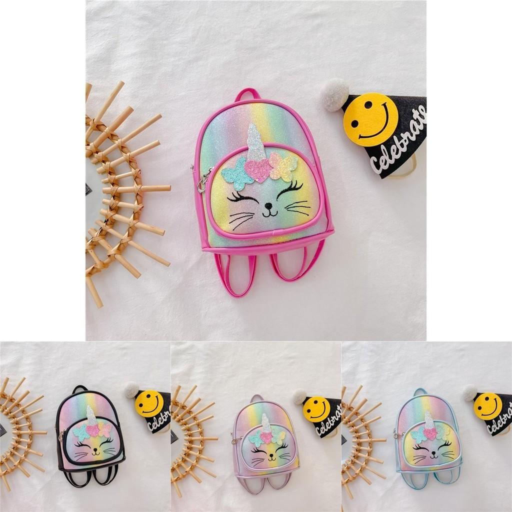 Adorable Korean Style Children's Backpack Cute Cartoon Print For Kids School Use