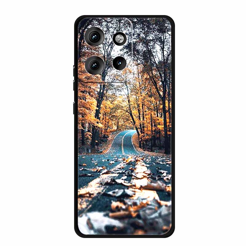 Etui do Motorola Edge 50 Neo Zwierzęta Miękki Silikon TPU Etui na Telefon Tylna Pokrywa Dla Motorola Moto S50 5G Wilk Ochrona Nowe Coque