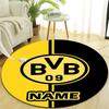 Personalized B-BVB Round Chair Office Rug - Perfect for Mat, Office Chair & More - Ideal Gift for Birthdays and Holidays