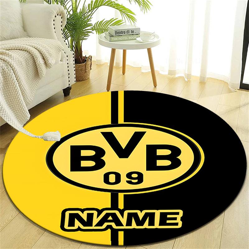 Personalized B-BVB Round Chair Office Rug - Perfect for Mat, Office Chair & More - Ideal Gift for Birthdays and Holidays