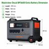 OSCAL PowerMax6000 Tragbare Powerstation 6000W 3600Wh LiFePO4 Solargenerator 57600Wh Erweiterbar 120V/240V USV Schnellladung APP für Zuhause Wohnmobil Off-Grid