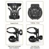 1Pcs Foldable Motorcycles Water Cup Holder Bracket Adjustable Bottle Accessory for Outdoor Cycling