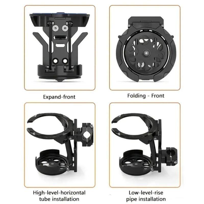 1Pcs Foldable Motorcycles Water Cup Holder Bracket Adjustable Bottle Accessory for Outdoor Cycling