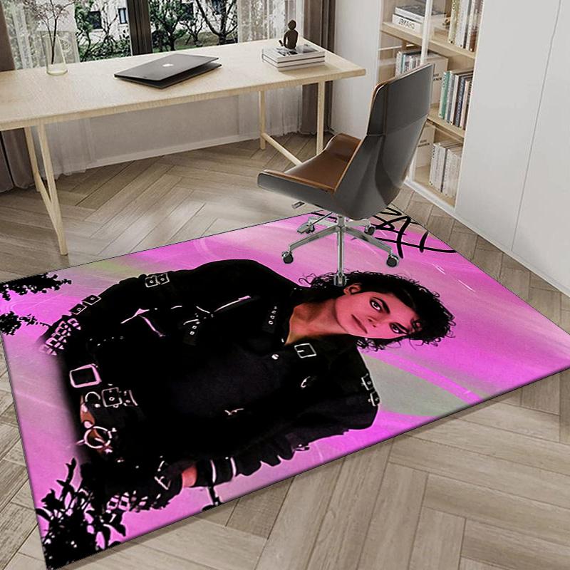 Michael muisc Carpet, Chair Rug,Rug for Office Bedroom living rooms, Doormat decor Fan Gift Christmas Gift