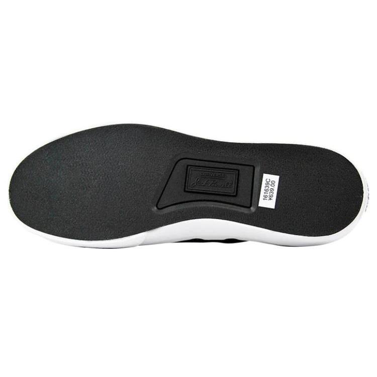 Converse Jack Purcell Comfortable Slip Resistant Abrasion Resistant Low top Skateboard Shoes Unisex Black 161639C