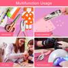 Cute Single Hole Puncher Scrapbooking Paper Punches Kawaii Star Heart Circle Hole Punch DIY Craft Shape Cutter Perforator 2025