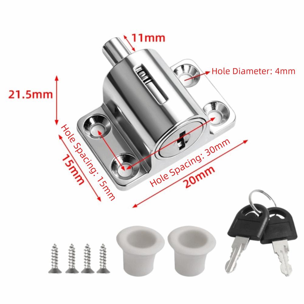 Aluminum Alloy Window Security Lock Fixed Buckle Child Safety Protection Lock  Sliding Door