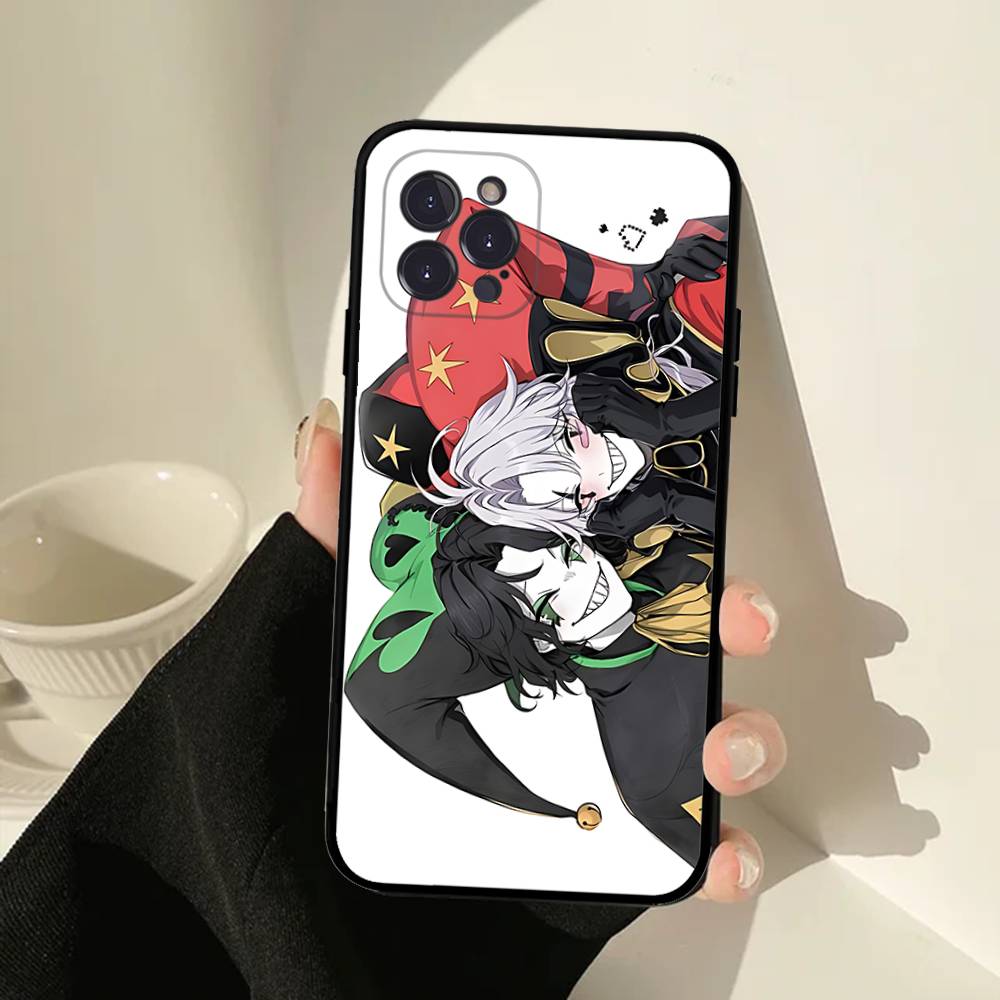 The Freak Circus Pierrot Phone Case For IPhone 17 16 15 14 11 12 13 Pro Max Plus Mini Soft Back Cover