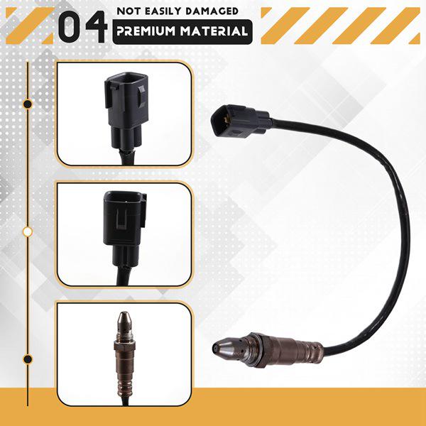 Oxygen Sensor 89467-52170, 1 pc, ABS+Metal, Color: As shown.