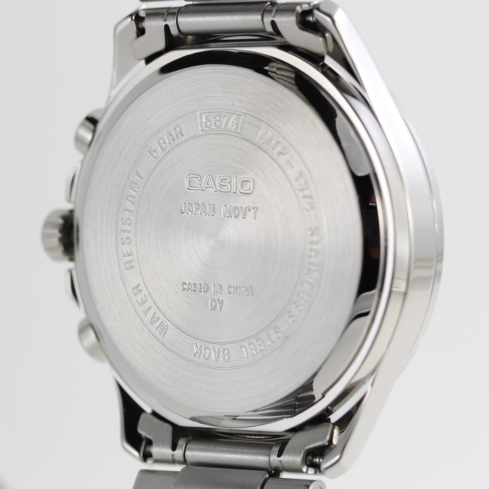 CASIO MTP-1374D-7A2 silver men's
