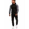 Men's  Winter Pocket Sweatshirt Top Pants Sets Sports Suit Tracksuit  