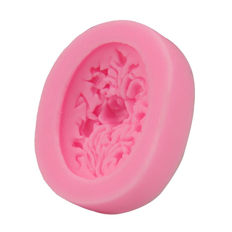 Rose Flower Silicone Fondant Mold Cake Decor Chocolate Sugarcraft Baking Mould