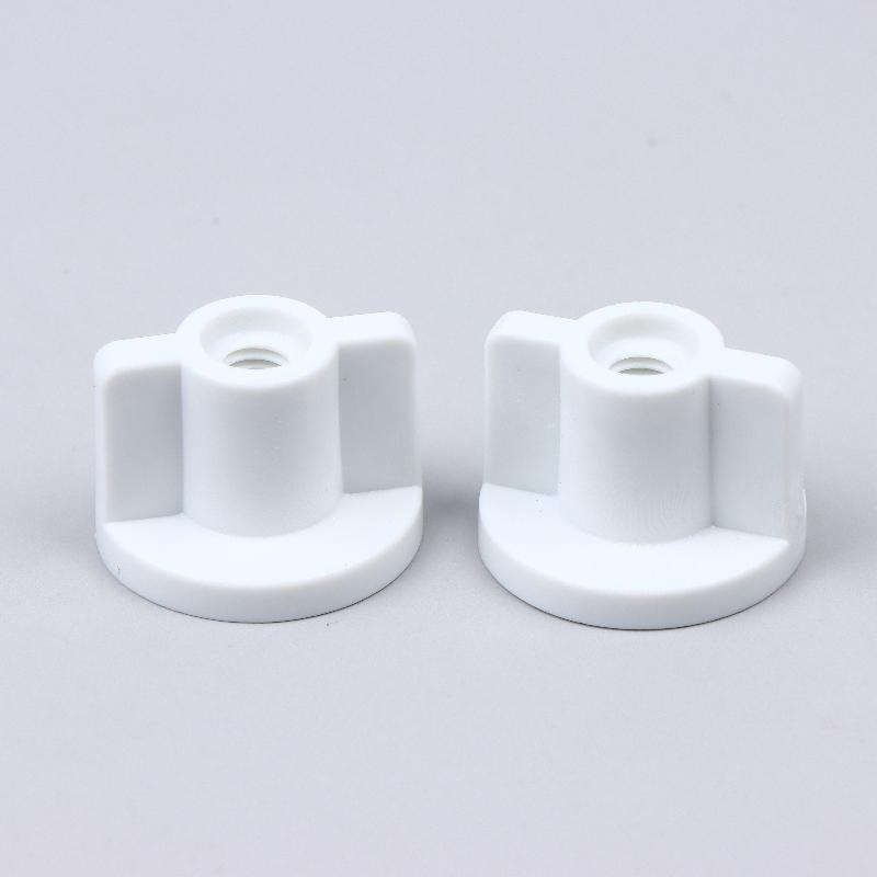 

Fixed Replacement Rear Nut White 2.5cm 6MM For 6mm Screws Toilet Lid Bottom A1 2PCS