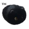 Fluffy Cat Pillow for Sofa Cute Stuffed Animal Toy, 7.8" Realistic Kitten Plushies, Soft Holiday Decoration Doll Companion Plush Doll, Birthday Gifts