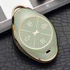 Luxury Key Case for 2021 Xpeng Motors G3/P7 - Unisex Full Cover with Buckle