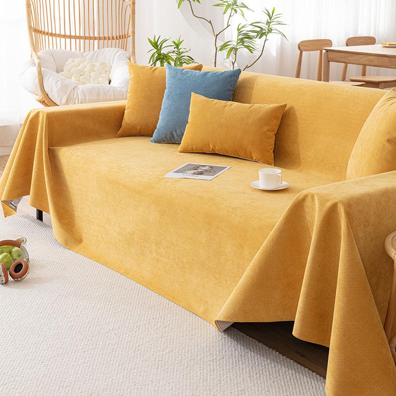 Waterproof and Leak-proof Sofa Cover Nordic Style Full Cover Cloth Four-season Anti-slip and Anti-scratch Pet Sofa Cover