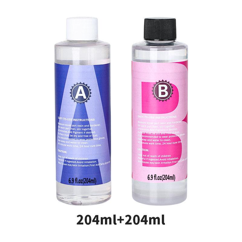 1:1 kit de rășină epoxidice transparentă, lucios ridicat și fără bule, consumabile de rășină de artă pentru acoperire și turnare, artizanat, fabricarea de bijuterii