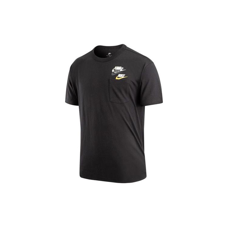Nike T-shirt à poche homme Noir DV3316-010