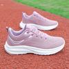 Manufacturer's new four-season men's and women's shoes couple's flying woven lightweight and lightweight sports and leisure running shoes