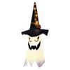 Halloween Lysende Hengende Spøkelsesdekorasjon Skummelt LED Spøkelseslys for Innendørs Veranda Gård Soveromsdekor