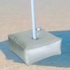 Umbrella Base Weight Water Bag Patio Umbrella Base Large Capacity Thickened Silver Design Weights For Stand & BasesFor Umbrella