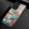 Cartoon P-Ponyo Phone Case For Samsung S25 S24 Ultra 23 Fe 22 Plus Galaxy A54 A55 A16 A13 A24 A15 A25 Glass Cover