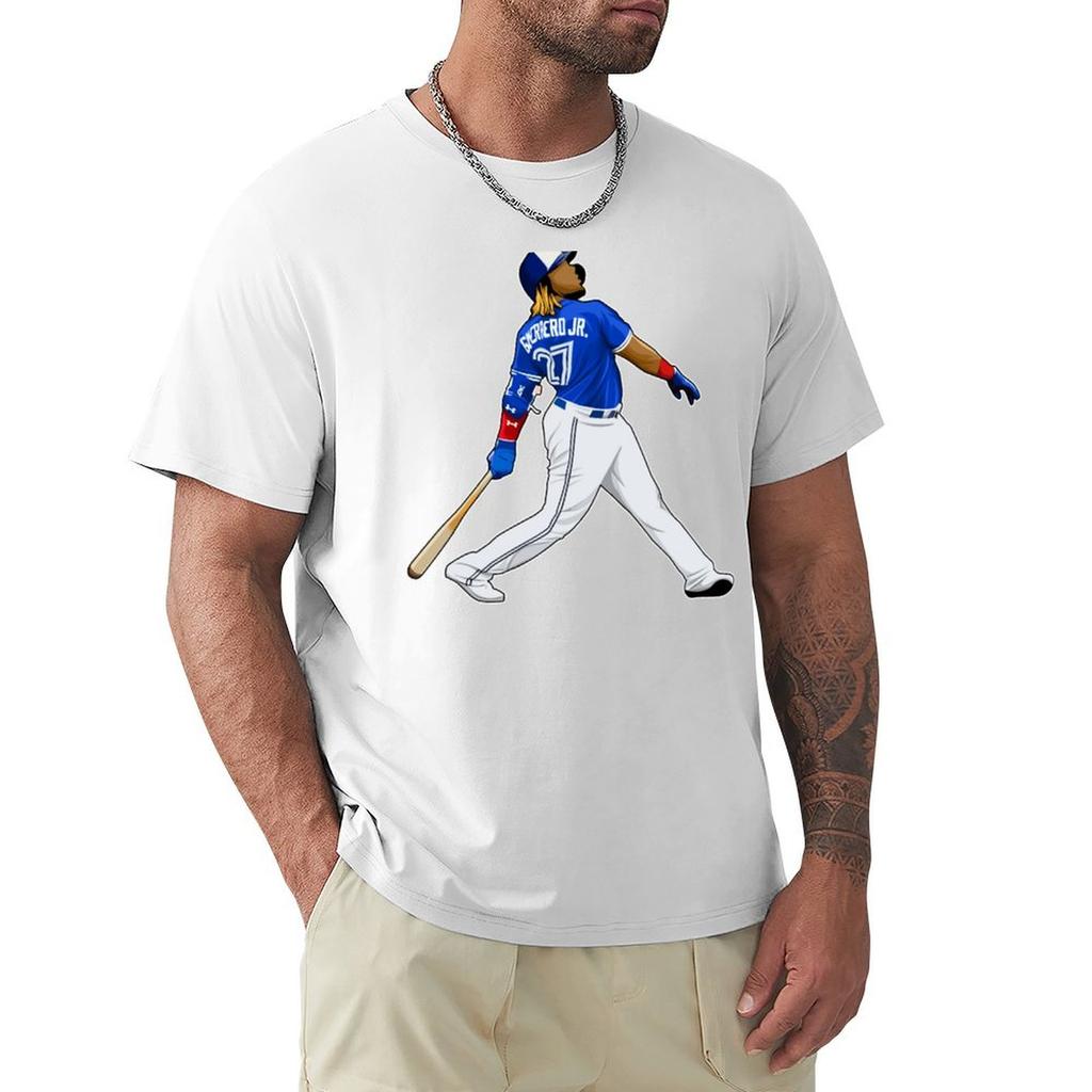 Vladimir Guerrero Jr Hits TShirt All Weather Casual Short Sleeve