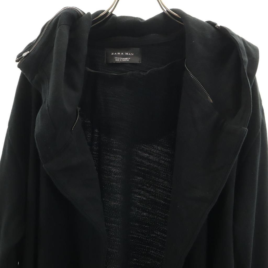 ZARA MAN sweat coat M black Hooded Men's Used