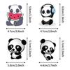 50 Cute Panda Waterproof Stickers for Phones, Cups & Journals