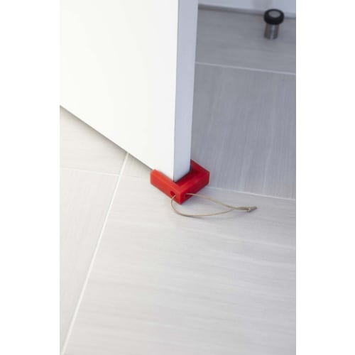 Yamazaki Industrial Door Stopper Cube, Red, 7107