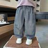 Jungen Stilvolle Koreanische Jeans - Frühling/Herbst Weitbeinige Hosen für Kinder